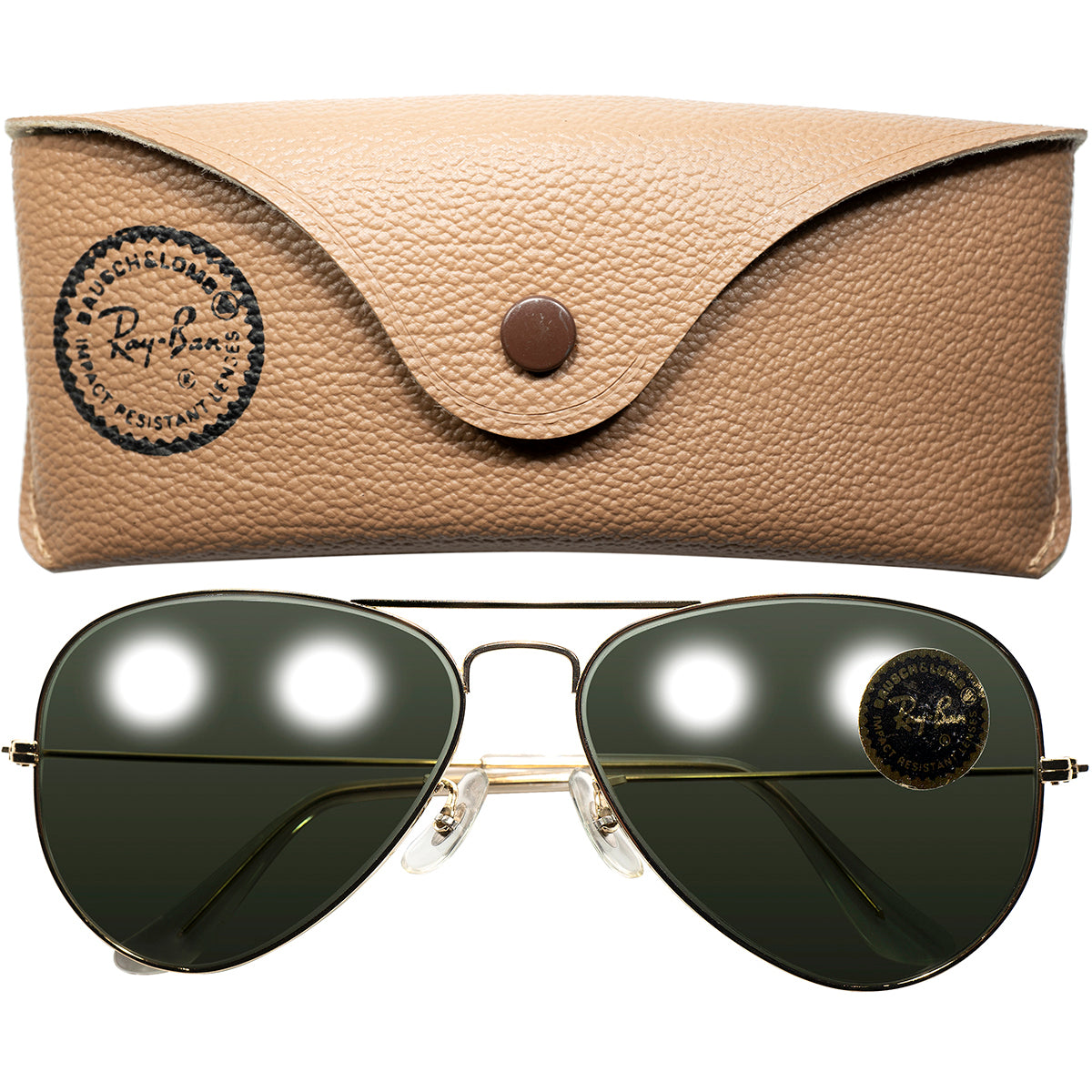 定番正規店美品 Ray Ban レイバン AVIATOR CRAFT ティアドロップ サングラス 眼鏡 アイウェア RB3422Q 031 アビエーター