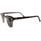MADE IN USA晩年の集大成モデル 1990s デッドストック USA製オリジナル B&L RAYBAN ボシュロム レイバン CLUBMASTER 1 クラブマスター１ AMBER  ビンテージ ヴィンテージ 眼鏡 メガネ 【b0387】