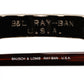MADE IN USA晩年の集大成モデル 1990s デッドストック USA製オリジナル B&L RAYBAN ボシュロム レイバン CLUBMASTER 1 クラブマスター１ AMBER  ビンテージ ヴィンテージ 眼鏡 メガネ 【b0387】