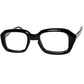 主張しない控えめなルックスがいぶし銀なBLACK FRAME 1960sデッドストック USA製 BRENTWOOD OPTICAL スクエア系 ウェリントン 黒 size46/22 ビンテージ ヴィンテージ 眼鏡 メガネ 【a8229】