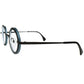 インディゴとBLACKの最高すぎるマリアージュ1980-90s初期フランス製 本人期 デッドストック ALAIN MIKLI アランミクリ INNER-RIM ラウンド 丸眼鏡  ビンテージ ヴィンテージ 眼鏡 メガネ  【a8406】