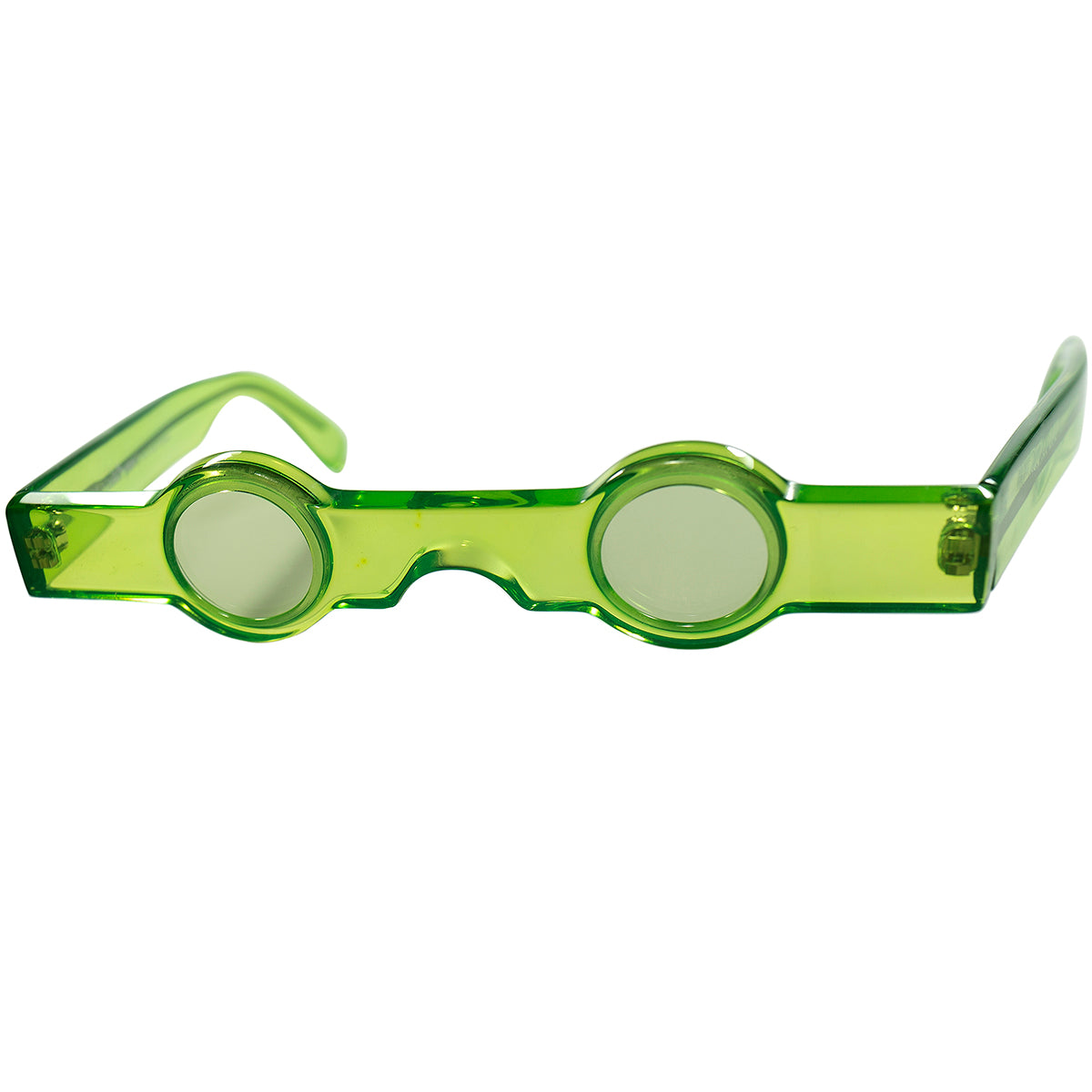 アイウェア史に名を刻んだCRAZYな名作 丸眼鏡1980s 初期FRANCE製 本人