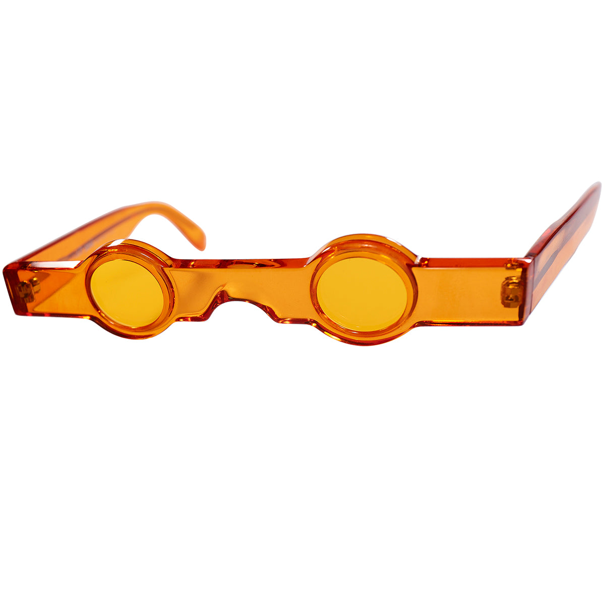 ミクリ氏の最もICONICな超大作 丸眼鏡 1980s 初期フランス製本人期デッドストック ALAIN MIKLI アランミクリ 超小径 ア –  THE CLOCKWORKER