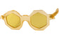 色味とシェイプの対極的な組み合わせがCOOLすぎる1980s 初期フランス製本人期 デッドストック  ALAIN MIKLI アランミクリ AVANTGARDE 変形オクタゴン ビンテージ ヴィンテージ 眼鏡 メガネ  【a8631】