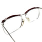 AMOR似デザインとVINTAGEでも珍しい配色 1960-70s デッドストック 西ドイツ製オリジナル METZLER メッツラー 1/20 10K金張　ブロータイプ size52/14  ビンテージ ヴィンテージ 眼鏡 メガネ 【a9227】