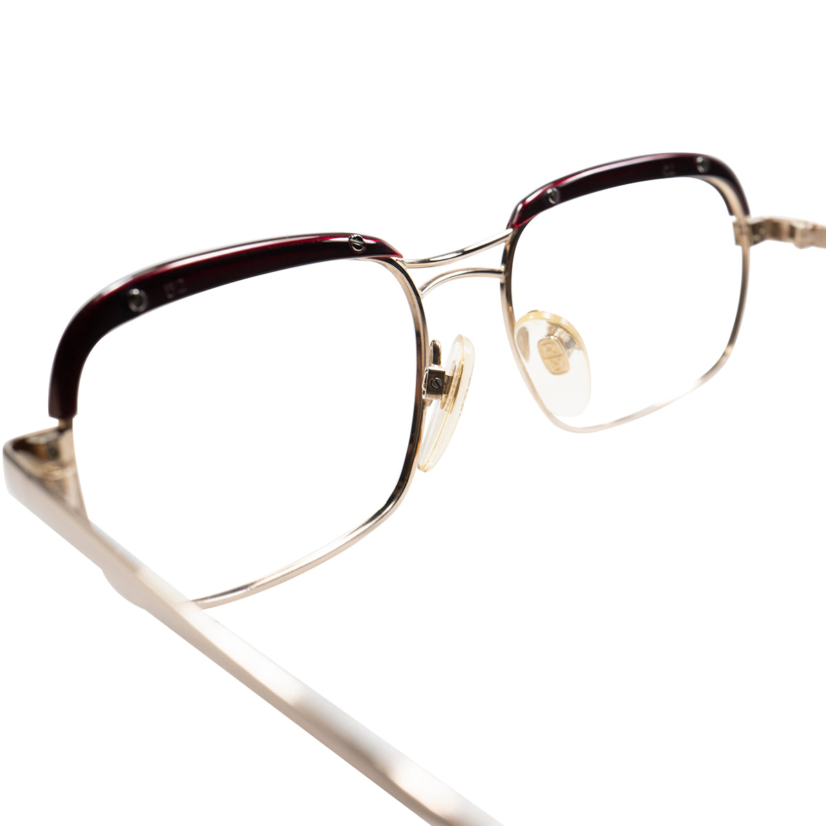 クラシックとBAUHAUSの見事な融合 1960-70sデッドストック 西ドイツ製オリジナル RODENSTOCK ローデンストック MUSETTE  1/20 10K金張 size52/16 ビンテージ ヴィンテージ 眼鏡 メガネ 【a9241】