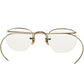 当時のUSトップメーカーが残した現代では再現不可能な美しさ 1930s デッドストック  USA製 B&L ボシュロム NUMONT FUL-VUE 1/10 12K金張 size42/22 　ビンテージ ヴィンテージ 眼鏡 メガネ【a9393】