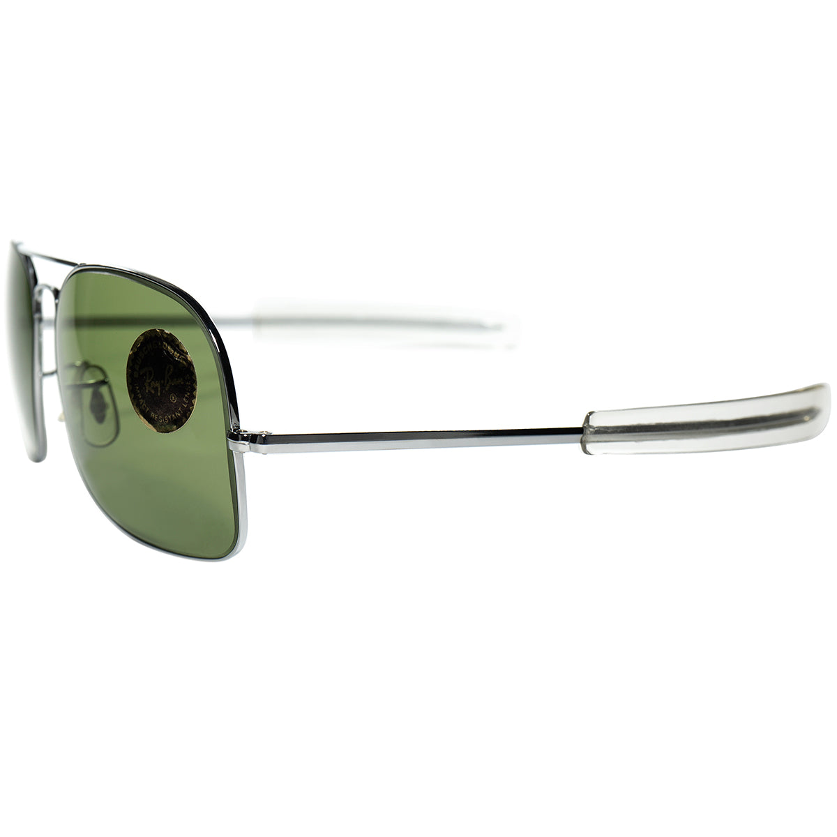 伝説的モデルのSUPER SPECIALなバヨネットTEMPLE仕様 1970s デッドストック USA製 B&L RAYBAN ボシュロム レイバン  WINNER ウィナー SILVER size58/16 ビンテージ ヴィンテージ 眼鏡 メガネ 【a9625】