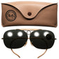 当時のMADE IN USAでしか存在しない希少モデル1970s USA製 FULL SET デッドストック B&L RAYBAN ボシュロム レイバン DECOT SHOOTER G15  ビンテージ ヴィンテージ 眼鏡 メガネ 【b0077】