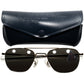 TAXI DRIVER期の貴重なステッカー&TAG付デッドストック1970s USA製 アメリカンオプティカル AO AMERICAN OPTICAL SKYMASTER GOLD METAL size52/20  ビンテージ ヴィンテージ 眼鏡 メガネ【b0326】