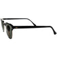 レンズにRAYBANロゴのない貴重な最初期個体1980-90s デッドストック USA製オリジナル B&L RAYBAN ボシュロム レイバン CLUBMASTER 1 クラブマスター１黒 ビンテージ ヴィンテージ 眼鏡 メガネ 【b0386】