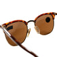世界基準の人気モデルの名作1980s デッドストック ITALY製オリジナル PERSOL RATTI ペルソール ラッティ Cellor 2 セラー２　size51/18  ビンテージ ヴィンテージ 眼鏡 メガネ 【b0393】