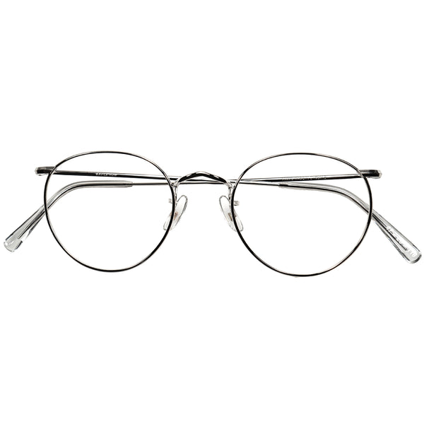 ALGHAファミリー幻の存在のWHITE GOLD金張47サイズのPANTO型1970-80s英国製デッドストック 最初期SAVILE ROW by ALGHA 14KT金張 PANTO  size47/20  ビンテージ ヴィンテージ 眼鏡 メガネ 【b0436】