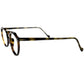 YELLOW TORTOISEにハイブリッジ仕様の格上個体 1940-50sフランス製デッドストック FRAME FRANCE キーホール CROWN PANTO クラウンパント 43/20実寸 ビンテージ ヴィンテージ 眼鏡 メガネ 【b0487】