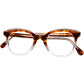 トータルバランスの良さと生地感の美しさ1950sフランス製 デッドストック FRAME FRANCE フレーム フランス AMBER FADE ウェリントン 45/22実寸 ビンテージ ヴィンテージ 眼鏡 メガネ 【b0498】