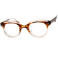 アンバーからクリアピンクへの美しすぎるフェード1950sフランス製デッドストック FRAME FRANCE ウェリントン AMBER FADE 42/24実寸 ビンテージ ヴィンテージ 眼鏡 メガネ 【b0499】