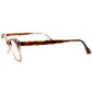 アンバーからクリアピンクへの美しすぎるフェード1950sフランス製デッドストック FRAME FRANCE ウェリントン AMBER FADE 42/24実寸 ビンテージ ヴィンテージ 眼鏡 メガネ 【b0499】
