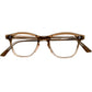 GOODシェイプ&GOODデザインのレア個体 1950sフランス製デッドストック FRAME FRANCE フレーム フランス KEYHOLE ウェリントンBROWN FADE 44/20実寸 ビンテージ ヴィンテージ 眼鏡 メガネ 【b0529】