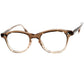 GOODシェイプ&GOODデザインのレア個体 1950sフランス製デッドストック FRAME FRANCE フレーム フランス KEYHOLE ウェリントンBROWN FADE 44/20実寸 ビンテージ ヴィンテージ 眼鏡 メガネ 【b0529】