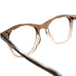 GOODシェイプ&GOODデザインのレア個体 1950sフランス製デッドストック FRAME FRANCE フレーム フランス KEYHOLE ウェリントンBROWN FADE 44/20実寸 ビンテージ ヴィンテージ 眼鏡 メガネ 【b0529】