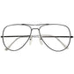 CLASSIC DESIGNの中にあるRAREディティール1960-70sフランス製デッドストック FRAME FRANCE フレーム フランス SILVER METAL CLASSIC AVIATOR 58/15実寸 ビンテージ ヴィンテージ 眼鏡 メガネ 【b0536】