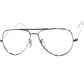 CLASSIC DESIGNの中にあるRAREディティール1960-70sフランス製デッドストック  FRAME FRANCE フレーム フランス SILVER METAL CLASSIC AVIATOR 58/15実寸　ビンテージ ヴィンテージ 眼鏡 メガネ 【b0537】