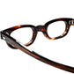 他ではまず見ない初期タートのMEGA RAREモデル1950-60s デッドストック  USA製オリジナル TART OPTICAL タートオプティカル タート EX-LADY size44/22 AMBER ビンテージ ヴィンテージ 眼鏡 メガネ 【b0649】