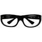 BL RAYBANの名作に激似のヴィンテージでは超希少なRARE DESIGN 1960s デッドストック  FRAME ITALY ラージFRONT ハイカーブ ウェリントン BLACK  ビンテージ ヴィンテージ 眼鏡 メガネ 【b0670】