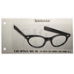 TART 初期の誰しもが初見のMEGA RAREキャットアイ1950sデッドUSA製オリジナル TART OPTICAL タートオプティカル BARBARA 黒 size44/22 ビンテージ ヴィンテージ 眼鏡 メガネ 【b0641】