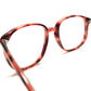 V&A MUSEUM収蔵名作モデル デッドストック 1980s 英国製 MADE IN ENGLAND オリバーゴールドスミス OLIVER GOLDSMITH MURPHY 赤鼈甲柄 RED AMBER size54/21 ビンテージ ヴィンテージ 眼鏡 メガネ イギリス UK 【A4911】