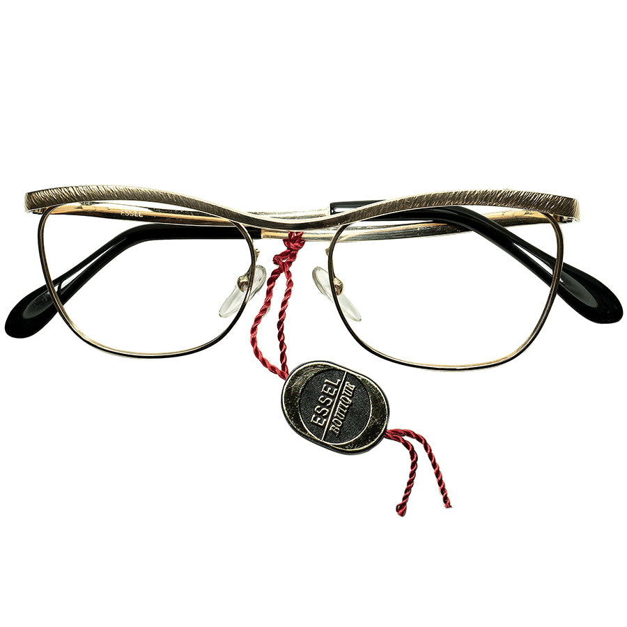 デッドストック80年代後半製造 昭和の鯖江眼鏡 ボストン52mm