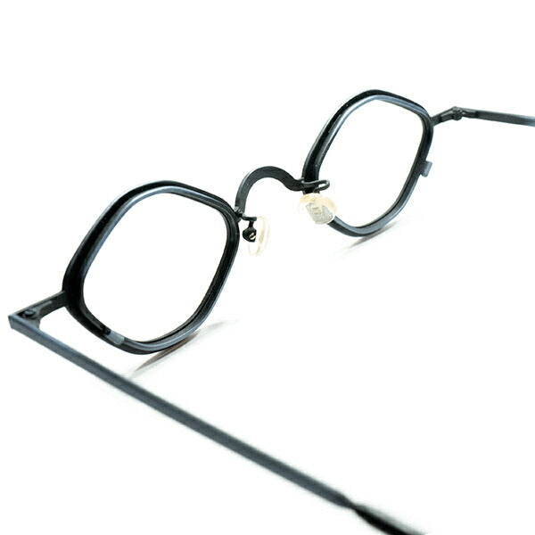 ANTIQUEベース実用的 アップデート 快適SIZE 1990s イタリア製 デッドストック l.a.Eyeworks アイワークス小径 EYE  変形 オクタゴン ビンテージ ヴィンテージ 眼鏡 メガネ 【a9124】