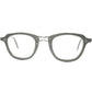 実験的 歪デザインWW2直後 初期ULTRA RARE個体 1940s-50sデッドストック DEADSTOCK USA製 ボシュロム B&L BAUSCH LOMB Wブリッジx2POINT HORNRIMウェリントンGRAY size46/24 ビンテージ ヴィンテージ 眼鏡 メガネ 【a6802】