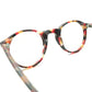 WARHOLオマージュモデル MODENRN ARTインスパイア1990s デッドストック ITALY製 l.a.Eyeworks アイワークス KEYHOLE ボストン極上シルエット実寸42/24 ビンテージ ヴィンテージ 眼鏡 メガネ 【a9125】