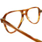アーカイブ的ミステリージャンル 1960s-70sデッドストック USA製オリジナル TART OPTICAL タートオプティカル タート CARLOS size54/20 BLONDE 眼鏡 ビンテージ ヴィンテージ 眼鏡 メガネ 【a7132】