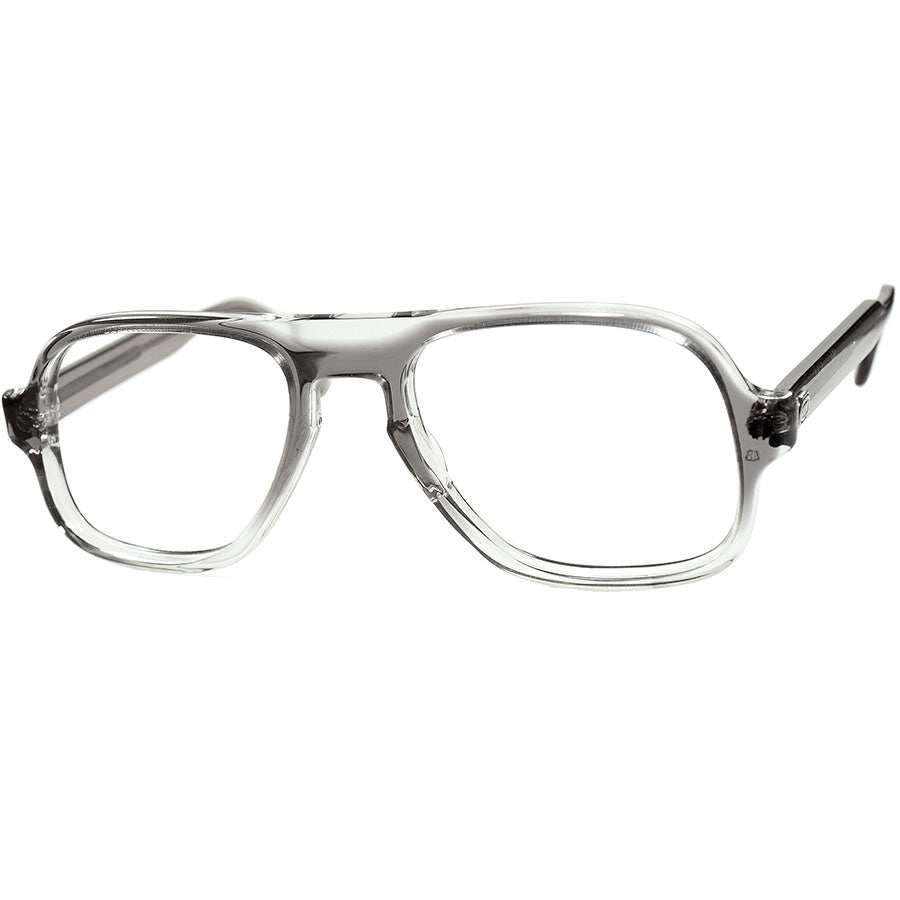 斬新スタイリッシュNERDルック 1960s-70s デッドストック USA製オリジナル TART OPTICAL タート タートオプティカル BIG  JOE size48/20 GREY SMOKE ビンテージ ヴィンテージ 眼鏡 メガネ 【a7221】