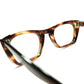 一流ハイグレードBASIC 1960s USA製 デッドストック AMERICAN OPTICAL アメリカンオプティカル AO 肉厚KEYHOLEウェリントン size48/24 AMBER ビンテージ ヴィンテージ 眼鏡 メガネ 【a7480】