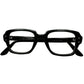超実用的ミルスペック NERD CLASSIC 別格FINISH 極上デッドストック個体 1960s-70sUSA製 USミリタリー黒SQUAREウェリントン size48/20 ビンテージ ヴィンテージ 眼鏡 メガネ 【7544】