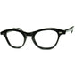 重要モデル 貴重BLACK個体 1960s-70s デッドストック USA製 Regency Eyewear( TART OPTICAL タートオプティカル 2ndライン ) LEADING LIZ size46/22 ビンテージ ヴィンテージ 眼鏡 メガネ 【a8129】