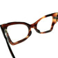 ちょいアバンギャルドで実用的なMid Century フレンチの好例 1960sフランス製 デッドストック FRAME FRANCE 鋭角FOX系変形ウェリントン size46/20 ビンテージ ヴィンテージ 眼鏡 メガネ 【a8221】