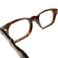 Mid Century期フレンチを代表するユーモラス溢れるDESIGN 1960sフランス製 デッドストック FRAME FRANCE バンブー ウェリントン 眼鏡 size46/22 ビンテージ ヴィンテージ 眼鏡 メガネ 【a8277】