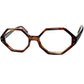 ヒネリの効いたシャープな面構えの変わり種OCTAGON 1960s デッドストック FRAME FRANCE 八角形 フレンチ オクタゴン DEMI AMBER size50/20 ビンテージ ヴィンテージ 眼鏡 メガネ 【a8349】