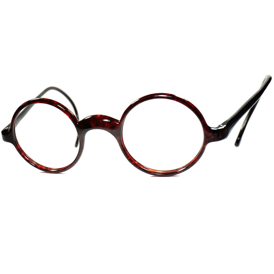 1900's 昭和大正 紐 丸眼鏡 セルロイド アンティーク デッドストック 