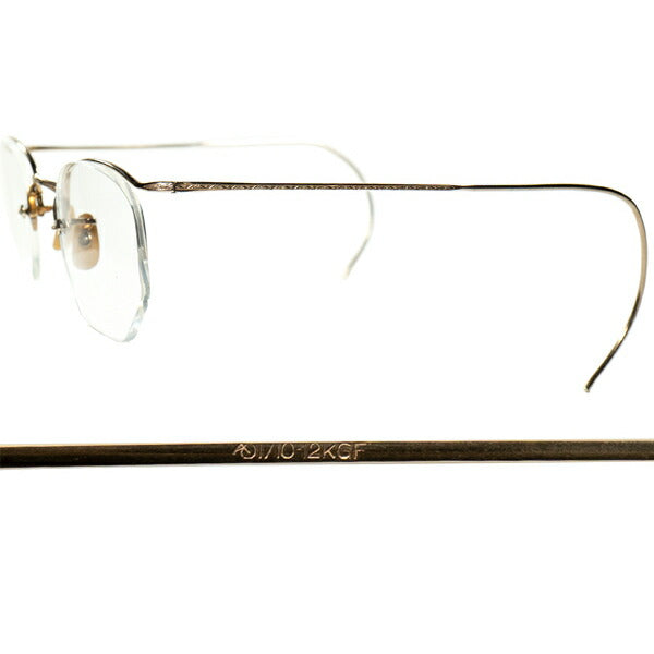30S アメリカンオプティカル　フルビュー　金張　眼鏡　メガネ　ヴィンテージ