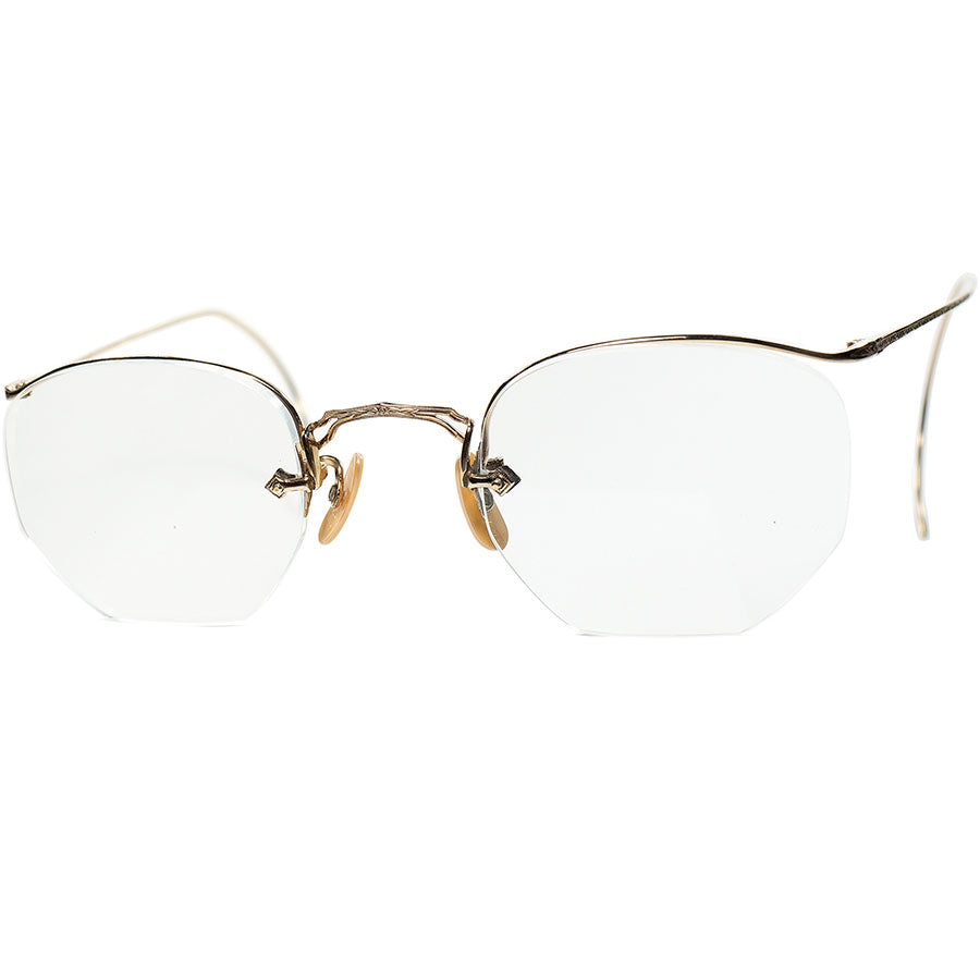 30S アメリカンオプティカル　フルビュー　金張　眼鏡　メガネ　ヴィンテージ