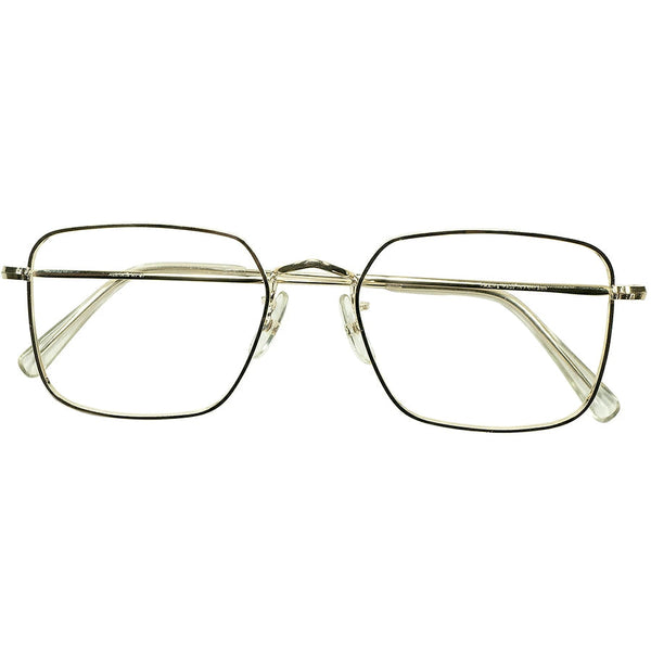 未体験歪形状 ULTRA RARE 五角形モデル 1960s-70s デッドストック 英国製 ALGHA 本金張 12KTGF ペンタゴン PANTAGON size 52/20 ビンテージ ヴィンテージ 眼鏡 メガネ 【a9063】