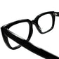 オリジナルでは本当に貴重な黒縁BASICウェリントン1960s-70s デッドストック WEST GERMANY製 RODENSTOCK ローデンストック PERCY size52/18 BLACK ビンテージ ヴィンテージ 眼鏡 メガネ 【a9224】