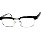 普遍的名作モデル1960s-70s デッドストック 西ドイツ製オリジナル RODENSTOCK ローデンストック ARNOLD アーノルド 1/20 12K金張 BLACK size50/16  ビンテージ ヴィンテージ 眼鏡 メガネ 【a9622】